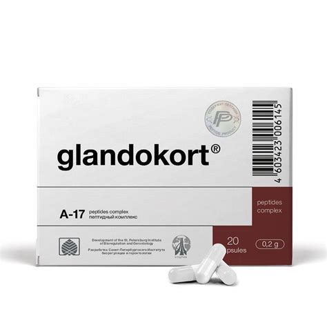 Buy Glandokort - A-17 - Adrenal Gland/Energy Peptides Complex - 20 x ...
