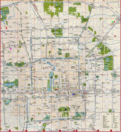 Map of Beijing - Free Printable Maps