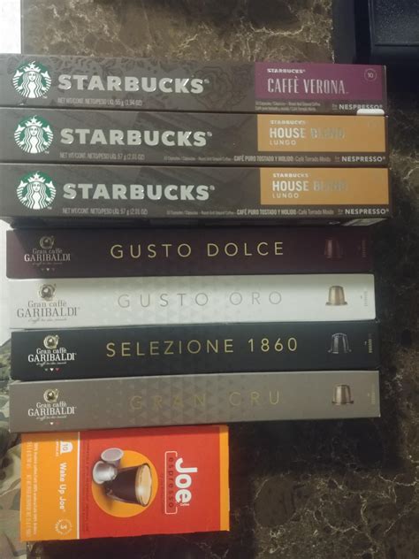 Scored all these at TJ Maxx, they had mountains of them. Starbucks were $5 box, weird other ...