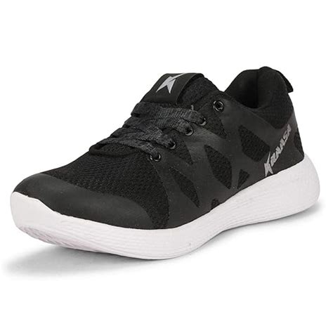 Buy Kraasa Men Running Shoes Black UK 8 at Amazon.in