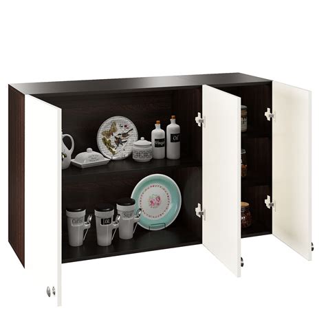 WOODWIDER Olender Engineered Wood Wall-Mount Kitchen Cabinet with Door ...