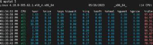 Image result for Mpstat Command in Linux