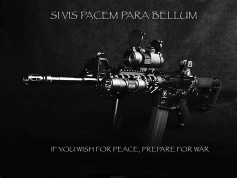 Si Vis Pacem Para Bellum Wallpaper