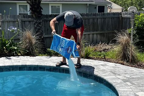 Image result for How to Add Salt to Pool for First Time