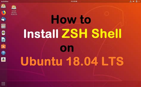 جی بلاگ | نصب ZSH Shell در Ubuntu 18.04 LTS