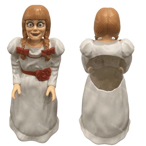 Xumou Annabelle The Conjuring Popcorn Bucket 10 Inch Life-Like Figure ...