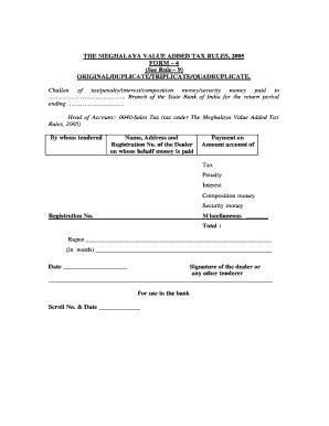Fillable Online meghalaya in meff form Fax Email Print - pdfFiller