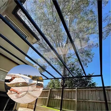 Amazon.com: WIGING Polycarbonate Plastic Sheet, Clear Pergola Roofing ...