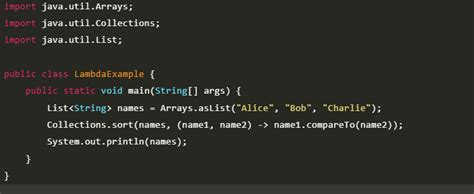 Image result for Lambda Expression Java Examples