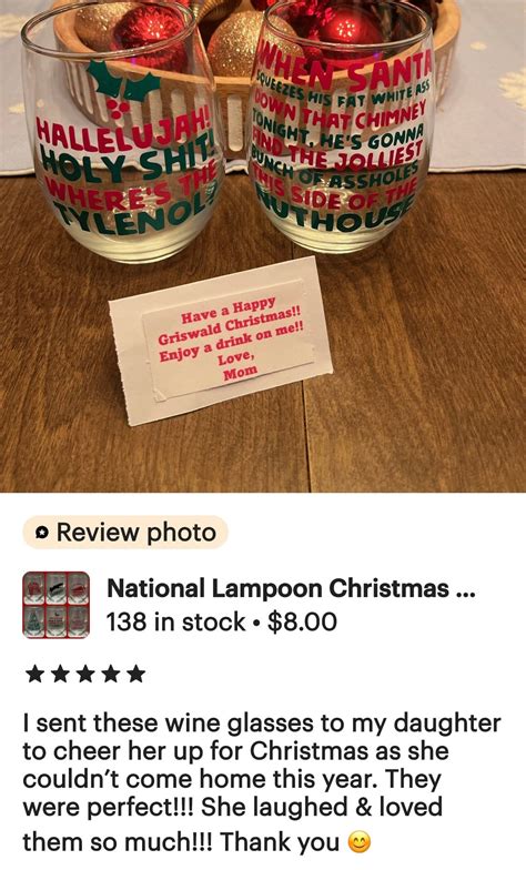 National Lampoons Christmas Vacation Glasses – MadeBetterbyBacon