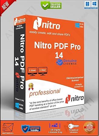 Nitro PDF Pro 14 Advanced PDF Editor & Converter