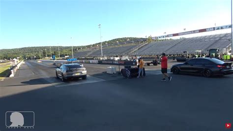 Built Chevy Camaro SS Races Feisty BMW M3, This Roll Race Ends With a .03 MPH Difference ...