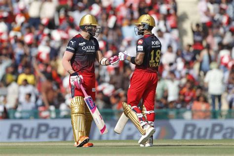 Virat Kohli Faf Du Plessis Record Batting IPL 2023 RCB Fifth Highest ...