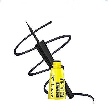 Buy Maybelline New York Eyeliner, Smudge-proof and waterproof, Long ...