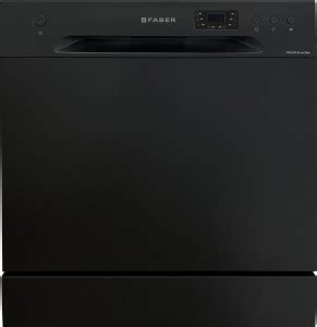 FABER FFSD 6PR 8S ACE BLACK Free Standing 8 Place Settings Intensive ...