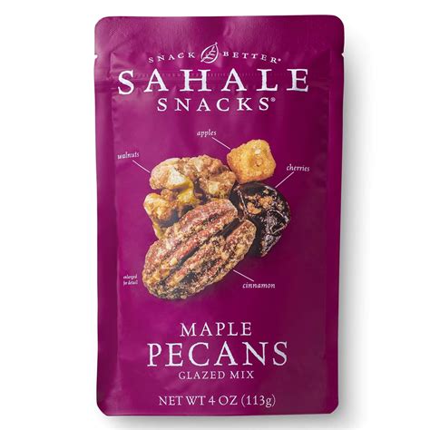 Sahale Snacks Maple Pecans, Glazed Mix, 4 Oz - Walmart.com