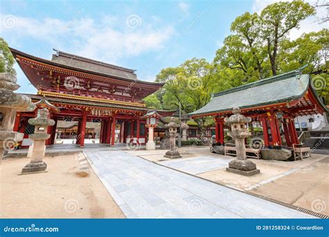 Dazaifu Tenmangu Shrine Dedicated To the Spirit of Sugawara Michizane, a Scholar and Politician ...