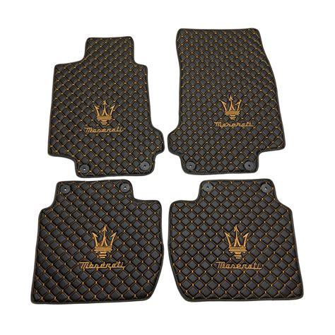 Leather Car Floor Mats for Maserati All Models Levante/ghibli ...