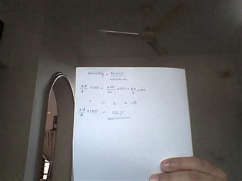 The mass of a body is measured with an uncertainty of 2.0% and its ...