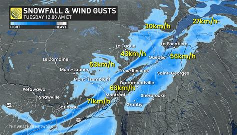 Quebec braces for powerful front with high winds, snow squalls - The Weather Network