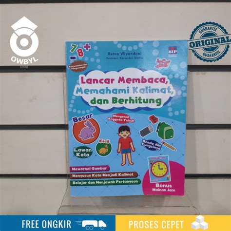 Jual Buku Lancar Membaca, Memahami Kalimat, Dan Berhitung - Kab ...