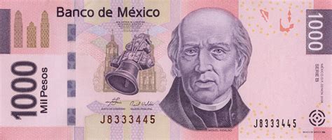 1000 Mexican Pesos banknote (Series F) - Exchange yours for cash today