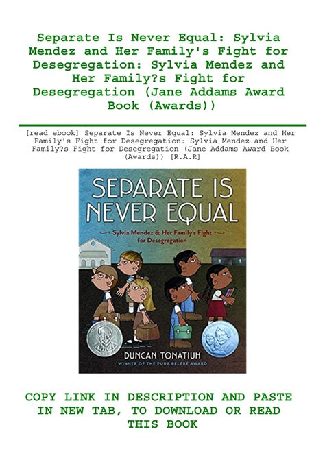 Separate Is Never Equal