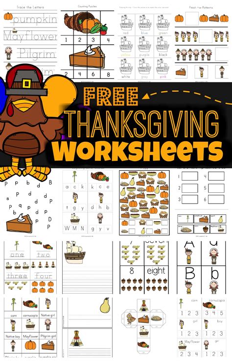 Printable Thanksgiving Sheets - Printable Calendars AT A GLANCE