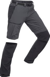 Forclaz by Decathlon Solid Men Grey Track Pants - Buy Forclaz by ...
