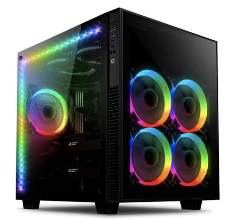 Buy Anidees AI Crystal Cube Glass Front Panel AR V3 Dual Chamber ...