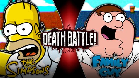 Homer Simpson VS Peter Griffin DEATH BATTLE (V4) by JosephPlus2001 on ...
