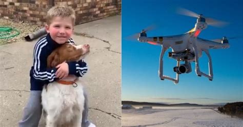 Guy Uses Heat-Seeking Drone To Find Boy Missing In Forest In Freezing ...