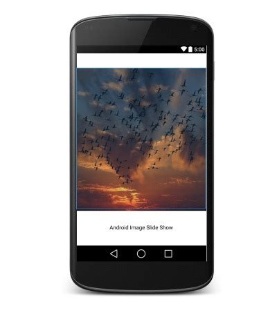 Create Android Slideshow 的图像结果