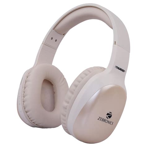 ZEBRONICS Thunder PRO Over Ear Wireless Headphone with Dual Pairing ...