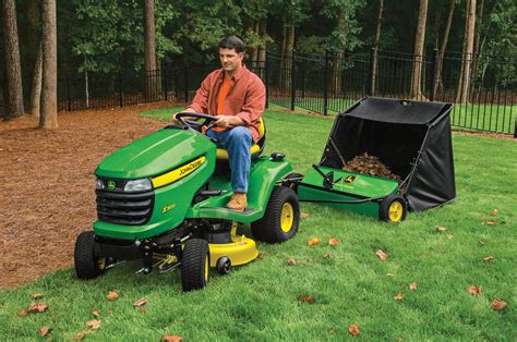 John Deere 42inch Tow-behind Lawn Sweeper for Ride-on Mowers - RDO ...