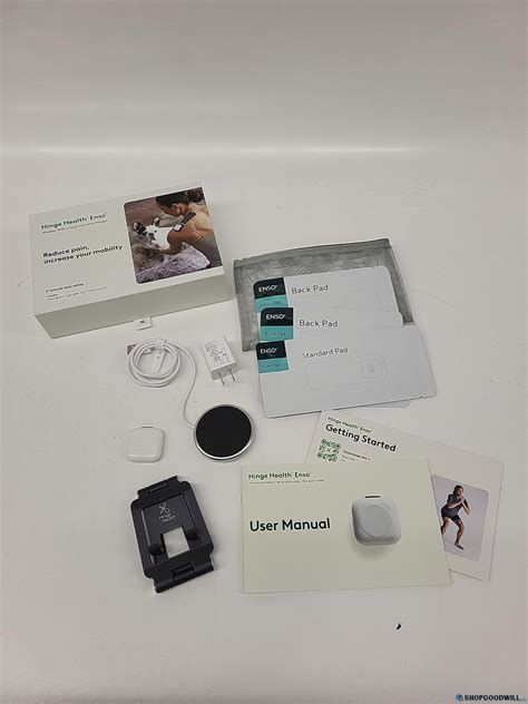 Hinge Health Enso Wireless Tens Muscle And Nerve Therapy Device - Untested | ShopGoodwill.com