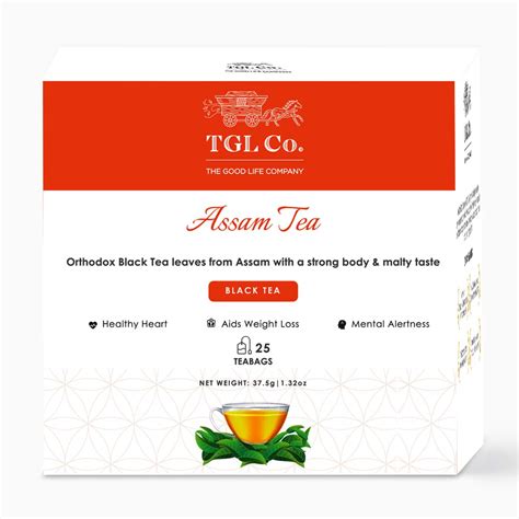 TGL Co. Assam Black Dust Tea (25 Tea Bags) : Amazon.in: Grocery ...