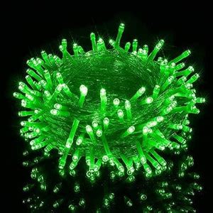 QUACE 40 LEDs 12 m Green Steady String Rice Lights Price in India - Buy ...