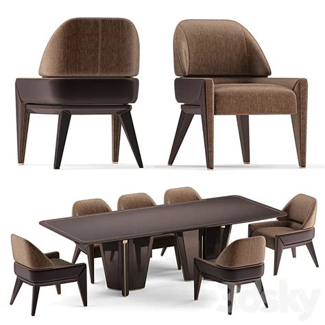 Elve table and chairs 3DS Max Model – 3DSky Model Free