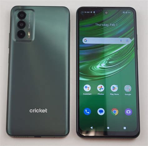 Cricket Outlast (U680AC) 64GB - Green (Cricket Wireless) Smartphone ...