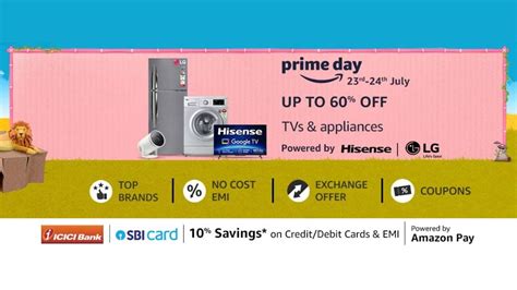 Amazon Prime Day 2022 India: Best deals on TVs and home appliances for ...