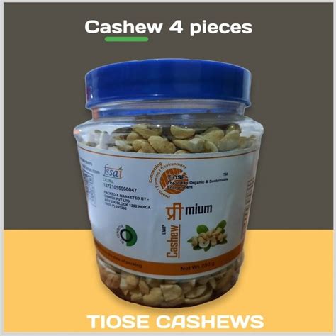 TIOSE Cashew 4 Piece bites (Fresh & Delicious) Cashews Price in India ...