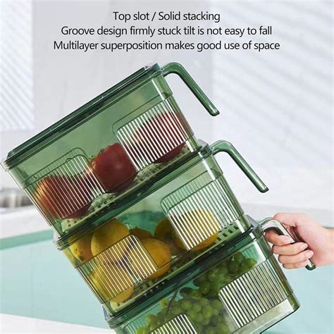 Geruwam Refrigerator Organizer Bins | Refrigerator | Ubuy India