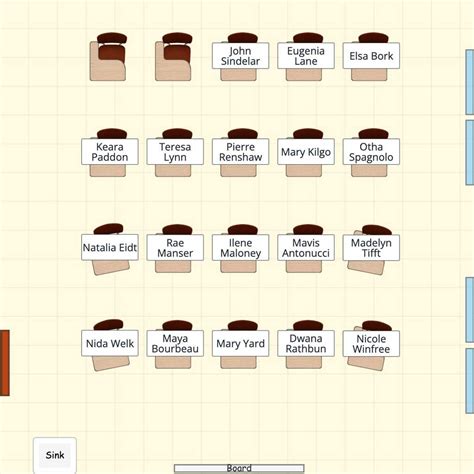 Seating Chart Maker | Generate Classroom Seating Plans