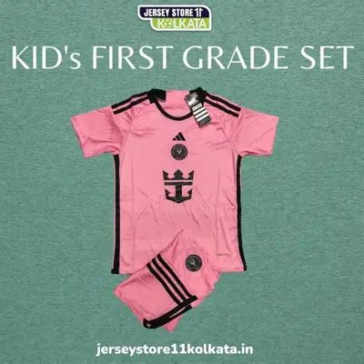 Buy INTER MIAMI 2024 HOME KIT KID FIRST GRADE SET online at best price ...