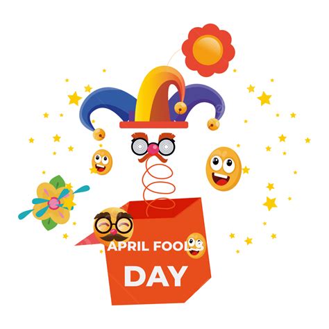 April Fools Day Clipart Vector, April Fools Day Ai Image, Distance ...