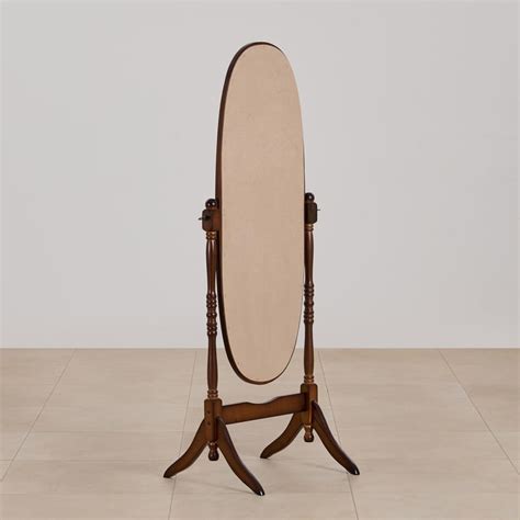 Buy (Refurbished) Cheval Solid Wood Standing Mirror - Brown from Home ...