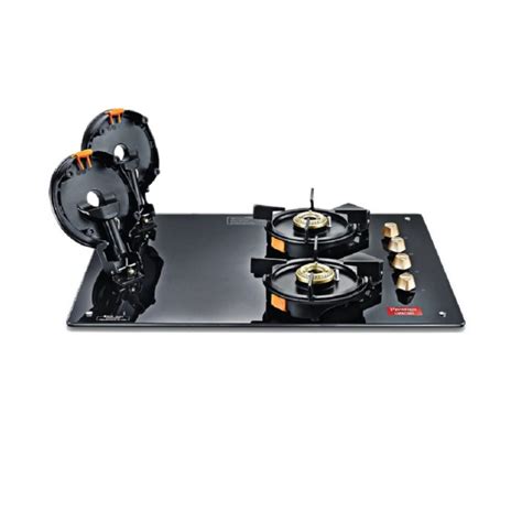 Prestige Svachh PSVH 04 Toughened Glass Top Hobtop with Liftable Burne ...