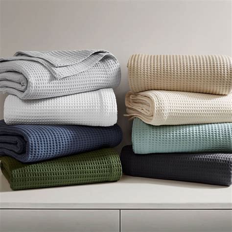 300 GSM Beautyrest Waffle Weave Lightweight Cotton Blanket