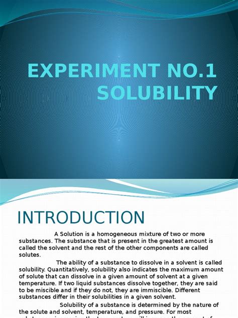 Image result for Solubility Lab Write PDF